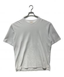 MARNI（マルニ）の古着「オーガニックコットンオーバーサイズロゴTシャツ」｜ホワイト