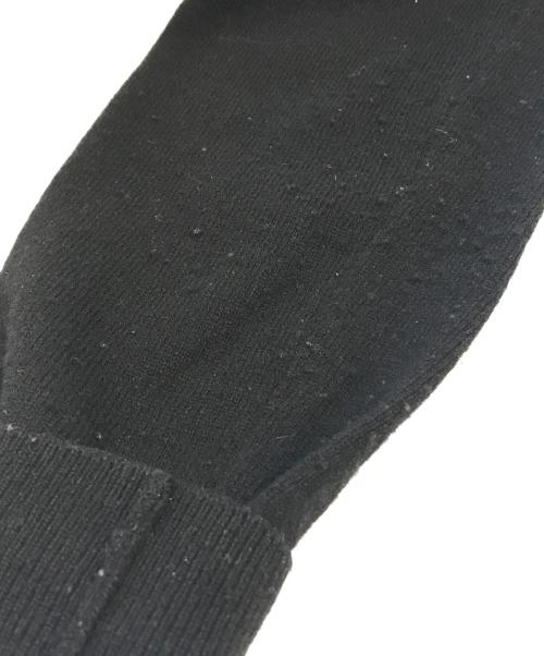 PLAY COMME des GARCONS（プレイコムデギャルソン）PLAY COMME des GARCONS (プレイコムデギャルソン) INVADE ウールカーディガン　AZ-N084 ブラック サイズ:XLの古着・服飾アイテム