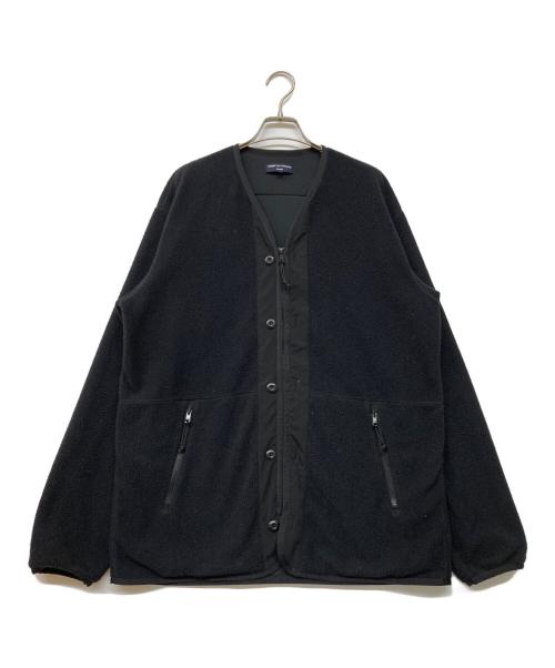 COMME des GARCONS HOMME（コムデギャルソン オム）COMME des GARCONS HOMME (コムデギャルソン オム) ボアジップジャケット ブラック サイズ:Lの古着・服飾アイテム