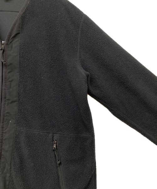 COMME des GARCONS HOMME（コムデギャルソン オム）COMME des GARCONS HOMME (コムデギャルソン オム) ボアジップジャケット ブラック サイズ:Lの古着・服飾アイテム