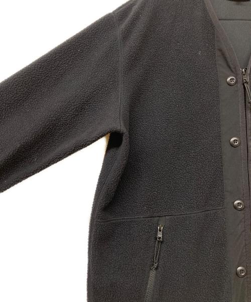 COMME des GARCONS HOMME（コムデギャルソン オム）COMME des GARCONS HOMME (コムデギャルソン オム) ボアジップジャケット ブラック サイズ:Lの古着・服飾アイテム