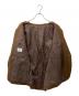 中古・古着 UNITED ARROWS & SONS (ユナイテッドアローズ＆サンズ) PLAIN BLAZER ブラウン サイズ:XL：6000円