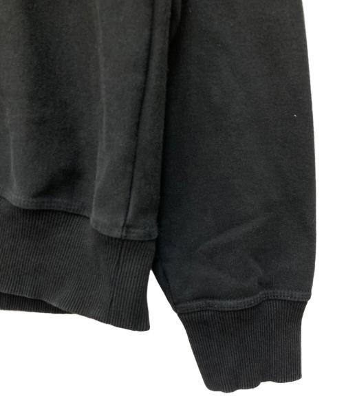 stussy（ステューシー）stussy (ステューシー) Swirl Applique Crew Sweat ブラック サイズ:Ｍの古着・服飾アイテム