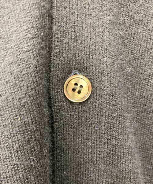 UNDERCOVER（アンダーカバー）UNDERCOVER (アンダーカバー) ロゴ刺繍カーディガン ネイビー サイズ:2の古着・服飾アイテム