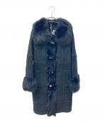 GRACE CONTINENTAL（グレースコンチネンタル）の古着「フォックスファームートンコート」｜ブラック