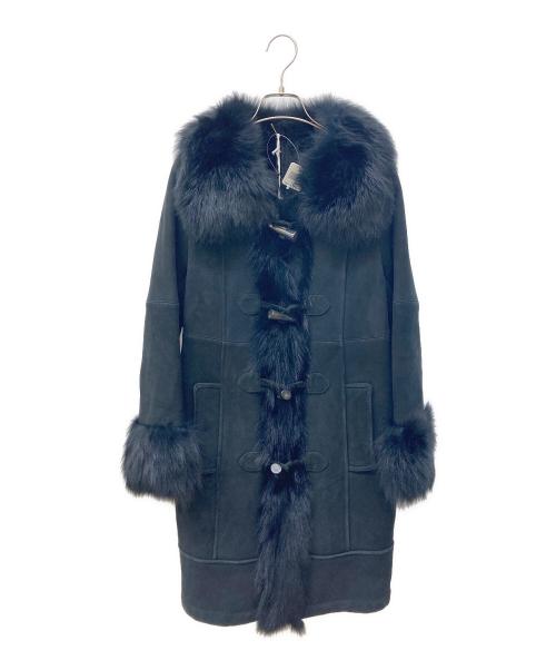 GRACE CONTINENTAL（（グレースコンチネンタル）GRACE CONTINENTAL (（グレースコンチネンタル) フォックスファームートンコート ブラック サイズ:36 未使用品の古着・服飾アイテム