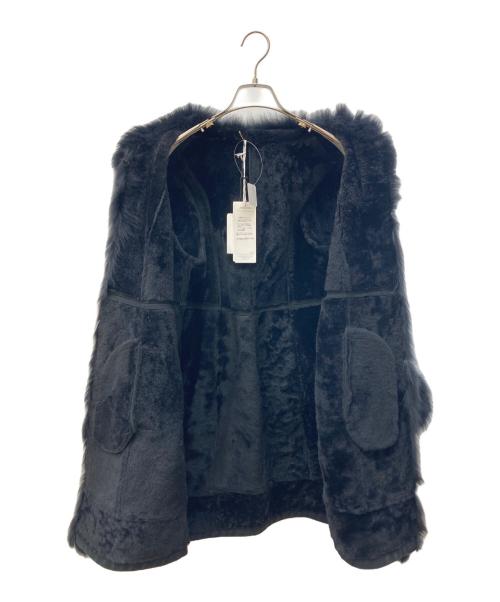 GRACE CONTINENTAL（（グレースコンチネンタル）GRACE CONTINENTAL (（グレースコンチネンタル) フォックスファームートンコート ブラック サイズ:36 未使用品の古着・服飾アイテム