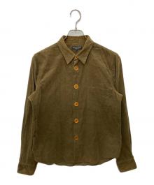 COMME des GARCONS HOMME PLUS（コムデギャルソンオムプリュス）の古着「コーデュロイシャツ」｜カーキ