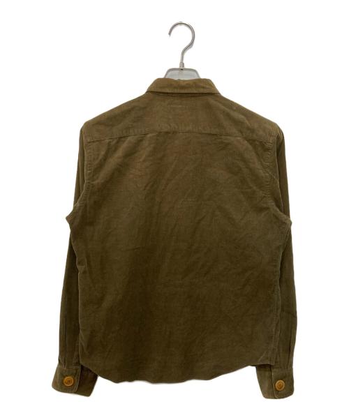 COMME des GARCONS HOMME PLUS（コムデギャルソンオムプリュス）COMME des GARCONS HOMME PLUS (コムデギャルソンオムプリュス) コーデュロイシャツ カーキ サイズ:Ｍの古着・服飾アイテム