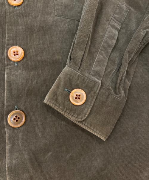 COMME des GARCONS HOMME PLUS（コムデギャルソンオムプリュス）COMME des GARCONS HOMME PLUS (コムデギャルソンオムプリュス) コーデュロイシャツ カーキ サイズ:Ｍの古着・服飾アイテム