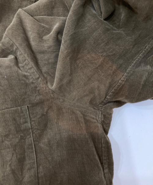 COMME des GARCONS HOMME PLUS（コムデギャルソンオムプリュス）COMME des GARCONS HOMME PLUS (コムデギャルソンオムプリュス) コーデュロイシャツ カーキ サイズ:Ｍの古着・服飾アイテム