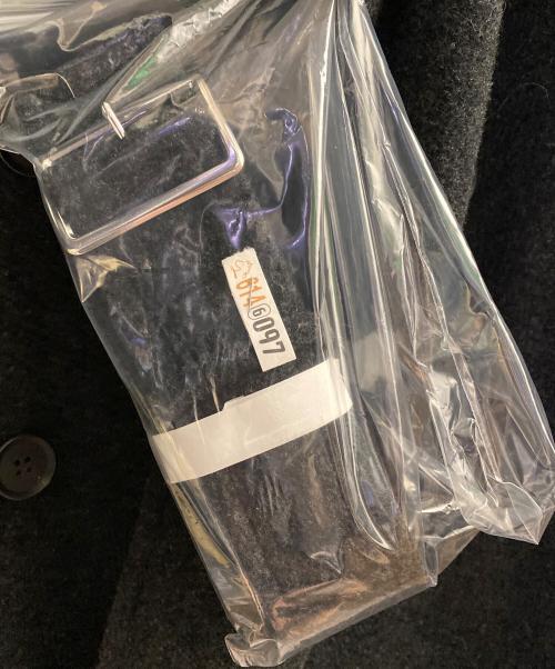 COMME des GARCONS HOMME DEUX（コムデギャルソン オム ドゥ）COMME des GARCONS HOMME DEUX (コムデギャルソン オム ドゥ) ウールトレンチコート グレー サイズ:XSの古着・服飾アイテム