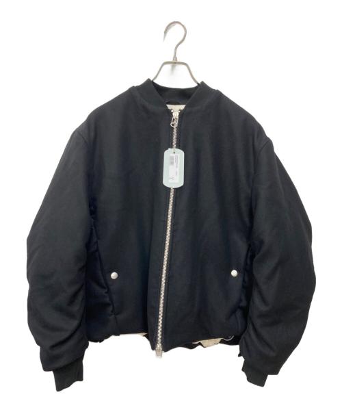 OAMC（オーエーエムシー）OAMC (オーエーエムシー) Peacemaker Minimal Bomber ブラック サイズ:S 未使用品の古着・服飾アイテム