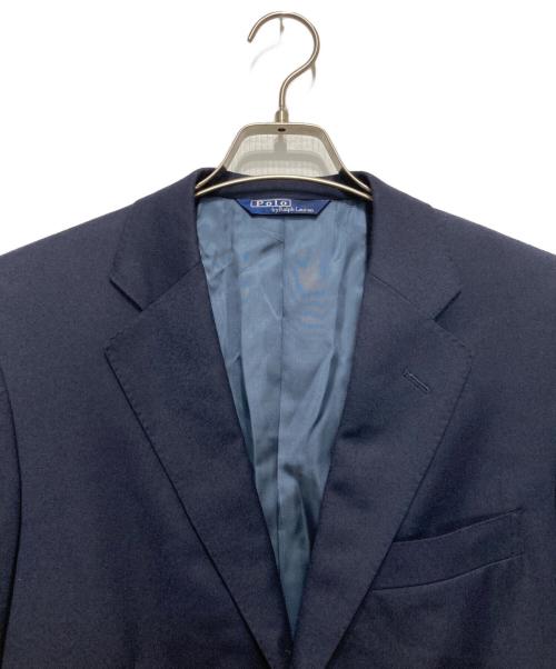 POLO RALPH LAUREN（ポロ・ラルフローレン）POLO RALPH LAUREN (ポロ・ラルフローレン) 段返り3Bブレザー ネイビー サイズ:A6の古着・服飾アイテム