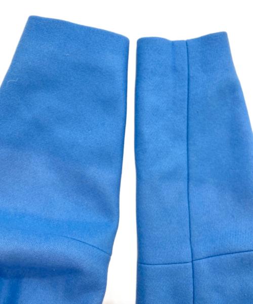 L'AUBE BLANC（ローブ ブラン）L'AUBE BLANC (ローブ ブラン) ウールベルテッドコート スカイブルー サイズ:FREEの古着・服飾アイテム