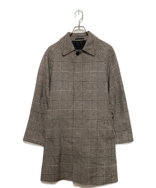 UNITED ARROWS TOKYO（ユナイテッドアローズトウキョウ）UNITED ARROWS TOKYO (ユナイテッドアローズトウキョウ) ベルテッド バルカラーコート グレー サイズ:Mの古着・服飾アイテム