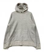 BARNS OUTFITTERSバーンズアウトフィッターズ）の古着「吊り編みプルオーバーパーカー」｜グレー