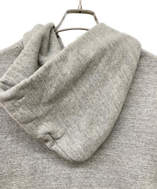 BARNS OUTFITTERS（バーンズアウトフィッターズ）BARNS OUTFITTERS (バーンズアウトフィッターズ) 吊り編みプルオーバーパーカー グレー サイズ:Lの古着・服飾アイテム