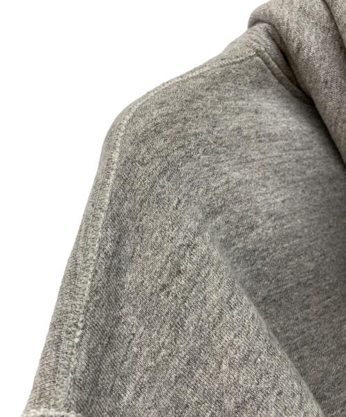 BARNS OUTFITTERS（バーンズアウトフィッターズ）BARNS OUTFITTERS (バーンズアウトフィッターズ) 吊り編みプルオーバーパーカー グレー サイズ:Lの古着・服飾アイテム