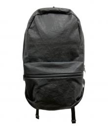 LOWANDER（ロウワンダー）の古着「DAYPACK FSDX Dyneema Leather」｜ブラック