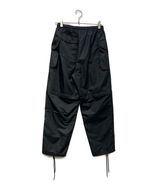 JANE SMITH（ジェーンスミス）JANE SMITH (ジェーンスミス) NYLON TASLAN 6PK CARGO PANTS ブラック サイズ:38の古着・服飾アイテム
