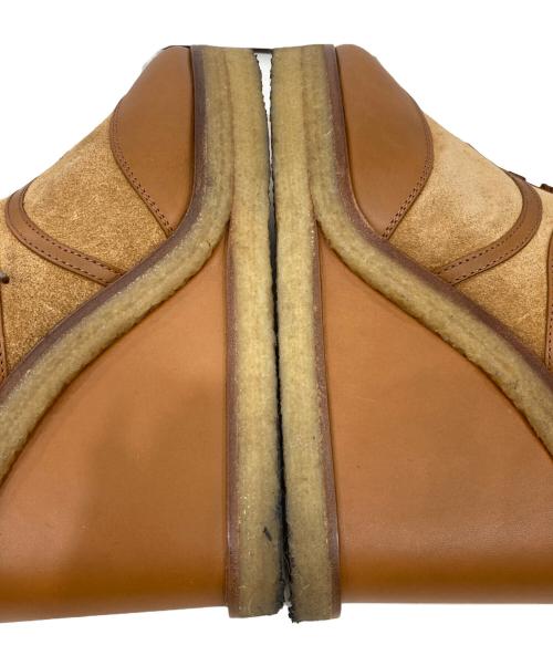 CELINE（セリーヌ）CELINE (セリーヌ) ウェッジソールレースアップシューズ ブラウン サイズ:39の古着・服飾アイテム