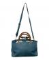 GUCCI (グッチ) 2WAYバッグ ブルー：75000円