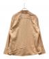 JIL SANDER (ジルサンダー) バージンウールシャツ ベージュ サイズ:40：13000円