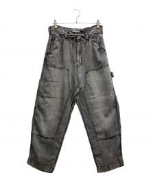 FREAK'S STORE×CAHLUMN（フリークスストア×カウラム）の古着「リネンデニム」｜ブラック