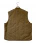 PWA (プア) TWO-FACE QUILTED VEST ブラウン サイズ:XL：10000円