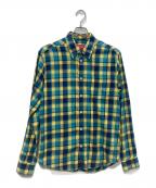 SUPREMEシュプリーム）の古着「Plaid Flannel Shirt」｜イエロー×ブルー