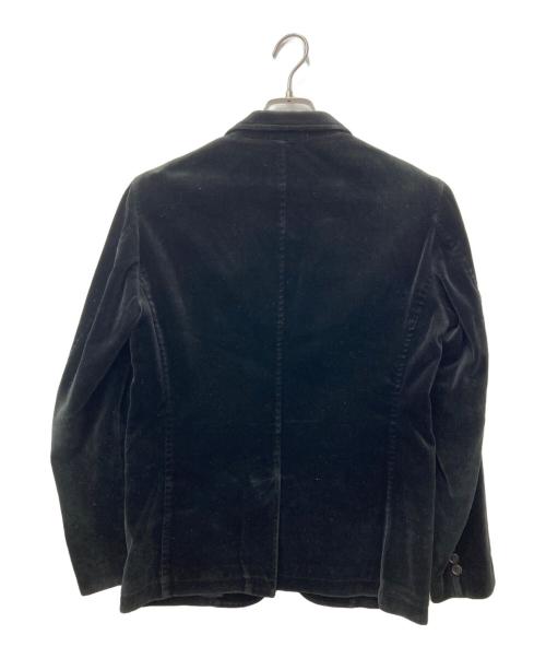 Paul Smith London（ポールスミスロンドン）Paul Smith London (ポールスミスロンドン) ベロアテーラードジャケット　473347 ブラック サイズ:Sの古着・服飾アイテム