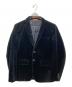 Paul Smith London（ポールスミスロンドン）の古着「ベロアテーラードジャケット　473347」｜ブラック