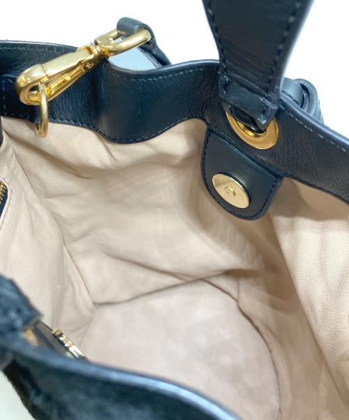 J&M DAVIDSON（ジェイ＆エム デヴィッドソン）J&M DAVIDSON (ジェイ＆エム デヴィッドソン) 2WAYバッグ ブラックの古着・服飾アイテム