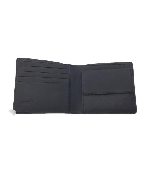 MONTBLANC（モンブラン）MONTBLANC (モンブラン) 2つ折り財布 ブラックの古着・服飾アイテム