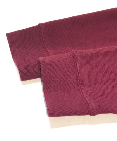 POLO RALPH LAUREN（ポロ・ラルフローレン）POLO RALPH LAUREN (ポロ・ラルフローレン) ハーフジップスウェット ワインレッド サイズ:Lの古着・服飾アイテム