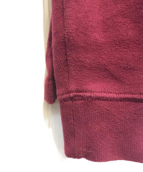 POLO RALPH LAUREN（ポロ・ラルフローレン）POLO RALPH LAUREN (ポロ・ラルフローレン) ハーフジップスウェット ワインレッド サイズ:Lの古着・服飾アイテム