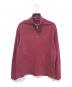 POLO RALPH LAUREN（ポロ・ラルフローレン）の古着「ハーフジップスウェット」｜ワインレッド