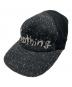 SHINYA KOZUKA（シンヤコズカ）の古着「THOUGHTS KNITTED CAP　ソーツ ニッテッド キャップ」｜ブラック