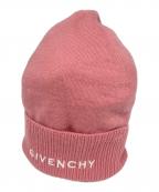 GIVENCHYジバンシィ）の古着「ニット帽」｜ピンク