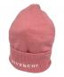 GIVENCHY（ジバンシィ）の古着「ニット帽」｜ピンク