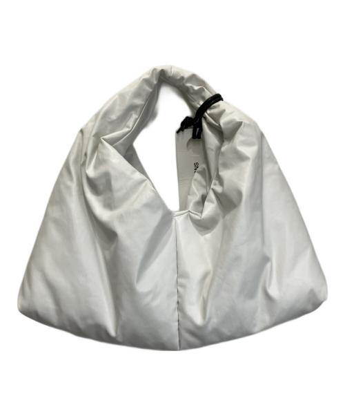 KASSL EDITIONS（カッスル エディションズ）KASSL EDITIONS (カッスル エディションズ) アンカーハンド オイルコーティング トートバッグ ホワイトの古着・服飾アイテム