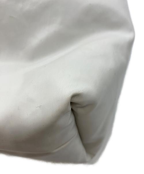 KASSL EDITIONS（カッスル エディションズ）KASSL EDITIONS (カッスル エディションズ) アンカーハンド オイルコーティング トートバッグ ホワイトの古着・服飾アイテム