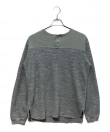 nonnative（ノンネイティブ）の古着「HUNTER HENLEY NECK L/S TEE A/P/W THERMAL」｜グレー