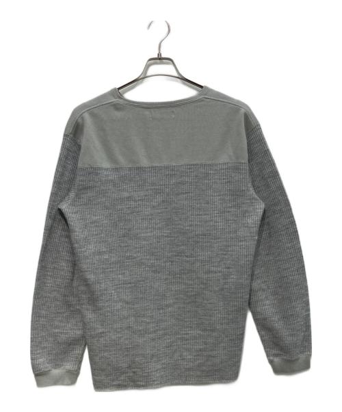 nonnative（ノンネイティブ）nonnative (ノンネイティブ) HUNTER HENLEY NECK L/S TEE A/P/W THERMAL グレー サイズ:2の古着・服飾アイテム