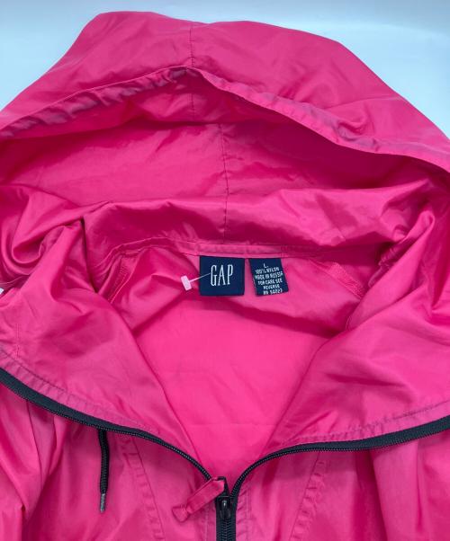 GAP（ギャップ）GAP (ギャップ) アノラックパーカー ショッキングピンク サイズ:Lの古着・服飾アイテム