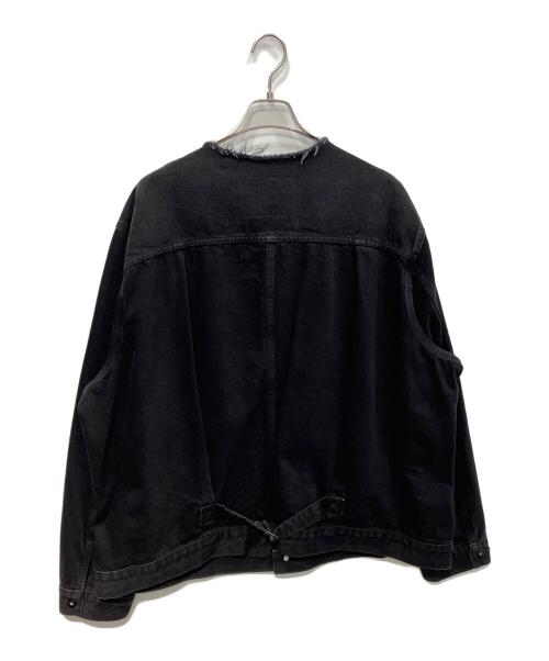 LEVI'S（リーバイス）LEVI'S (リーバイス) EDIFICE (エディフィス) 別注 Type 1 Trucker Jacket ブラック サイズ:XXLの古着・服飾アイテム