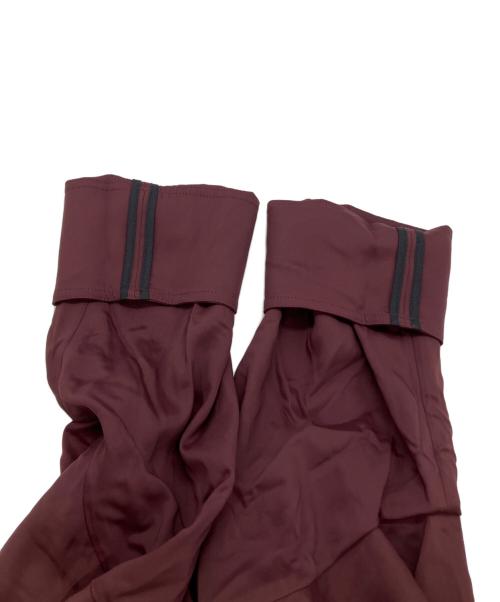 PLAN C（プランシー）PLAN C (プランシー) バックリボンL/Sブラウス ボルドー サイズ:SIZE 38の古着・服飾アイテム