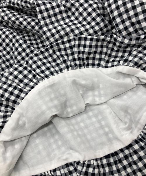 MARNI（マルニ）MARNI (マルニ) ギンガムスカート　GOMA0700SU ブラック サイズ:38の古着・服飾アイテム