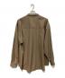 Graphpaper (グラフペーパー) Regular Collar Shirt ブラウン サイズ:Free：12000円